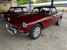 1974 MG MGB coupe 1798cc petrol, full folder of works carried out and history. V5C and keys