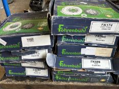 Ten clutch kits for mixed makes and models by Forhrenbuhi