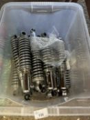 Quantity of rear damper sprints/shocks for a Yamaha motorcycle