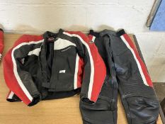 Heingericke motorcycle jacket and trousers
