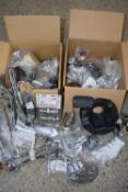 Mixed box of various Harley Davidson motorcycle parts