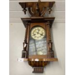 Late 19th Century Vienna type wall clock