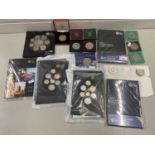 Collection of various British modern proof coins to include 2008 United Kingdom Brilliant