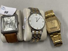 Three various gents wristwatches to include Sekonda