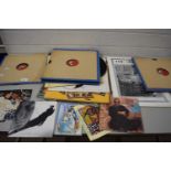 Mixed Lot: Various 78 rpm records together with a copy of The Sphere Magazine commemorating the