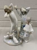 Mixed Lot: Four various Nao and other figures
