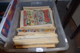Quantity of assorted comics to include Beano, Dandy and others