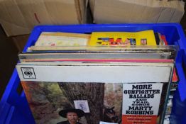 Quantity of assorted LP's to include Marty Robbins, Billy Jo Spears together with a quantity of