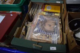 Quantity of assorted cigarette cards and albums