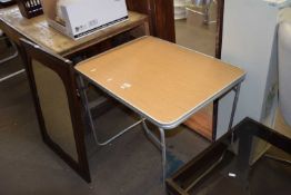 Small folding table