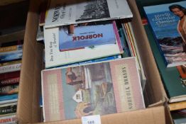 Box of assorted books to include local interest and others