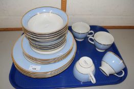 Quantity of modern Royal Doulton gilt rimmed table wares