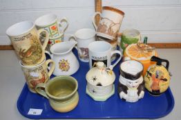Mixed Lot: Various assorted mugs etc