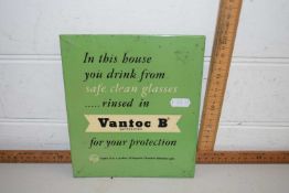 Vintage ICI counter advertising picture for Vantoc B