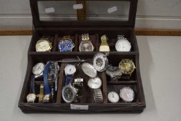 Quantity of assorted gentlemans and ladies wristwatches