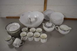 Quantity of Wedgwood Amherst coffee wares and various shell formed dishes