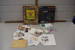 Quantity of assorted stamps and stamp albums