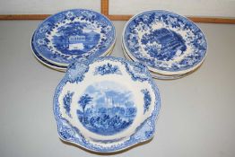 Collection of Wedgwood and other blue and white ceramics to include a range The Wedgwood Blue &