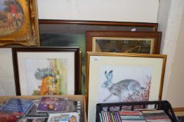 Quantity of assorted pictures and prints