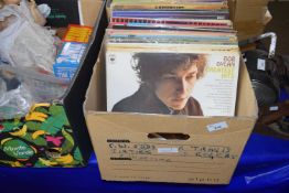 Quantity of LP's to include Bob Dylans Greatest Hits, Paul Simon, Neil Diamond and others