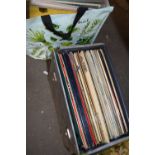 Box of assorted LP's to include classical film scores and others