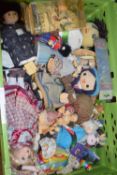 Quantity of assorted dolls and other animals