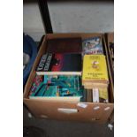 Box of assorted books to include fiction and others