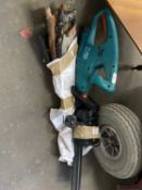 Electric hedge cutter and various tools