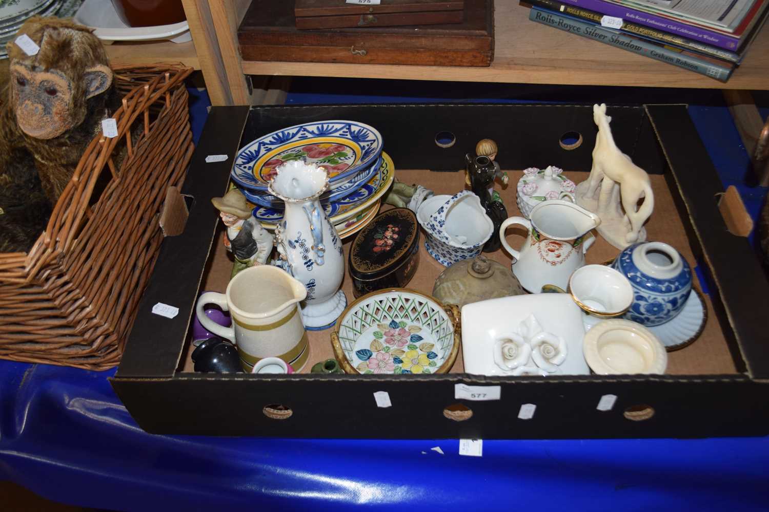 Mixed Lot: Assorted ceramics, jugs, vases, figures etc