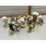 Group of eleven Royal Albert Beatrix Potter figures