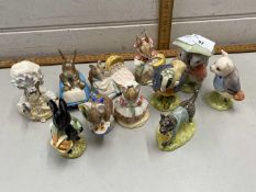Group of eleven Royal Albert Beatrix Potter figures