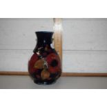 Small Moorcroft Pomegranate pattern baluster vase