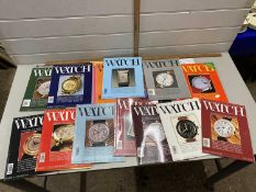 Quantity of international wristwatch magazines