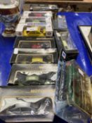 Collection of various boxed toy Volkswagon cars and others