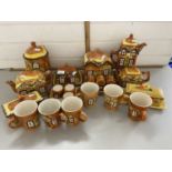 Collection of Price Kensington and other cottage shaped tea wares and similar items
