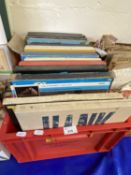 Quantity of assorted boxed LP's to include Hank Williams, The Seekers and others similar