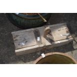 Vintage wooden rodent trap