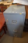 Metal filing cabinet