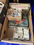 Mixed Lot: Assorted cigarette cards, some in albums