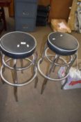 Two bar stools