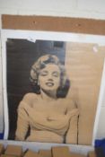 Vintage Marilyn Monroe poster