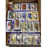 Quantity of boxed toy vans