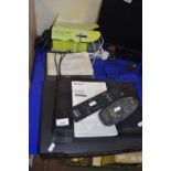 Mixed Lot: Mitsubishi video player, a programable scanner and a Sony hard disc recorder