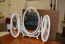 Triple dressing table mirror