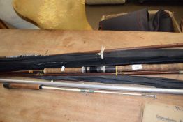 Mixed Lot: Various assorted fishing rods
