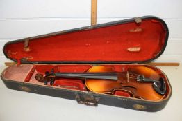 Boxed violin
