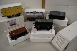 Model railway accessories mainly rolling stock gauge 1 in original packaging