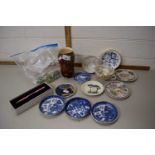 Mixed Lot: Crown Devon assorted tea wares, marbles, St James Place pens etc