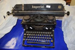 An Imperial vintage typewriter
