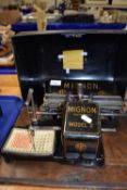 Mignon No 2 Typewriter circa 1905, German made, imported by The Electrical Company, London, serial